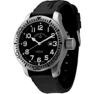 Zeno Watch Basel Herenhorloge analoog automatisch met siliconen armband 1556-a1