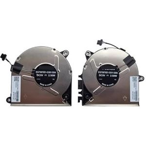Laptop CPU + GPU koelventilator voor HP voor Zbook voor Power 15 G9 G10 HSN-Q36C DC 5V-serie