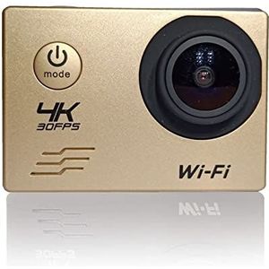 Actiecamera, Sports DV4K Waterdichte Wireless WiFi Mini Hd Outdoor duikcamera digitale camera(Golden)