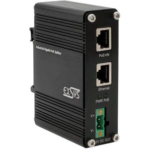 Exsys EX-60325 10/100/1000 PoE+ Splitter