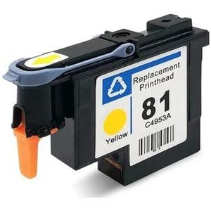 Printkop for C4950A C4951A C4952A C4953A C4954A C4955A Designjet 5000 5000ps 5500 5500ps(1PCS Yellow)