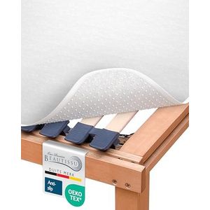 Beautissu Antislip Matrasbeschermer met Noppen - Matrasonderlegger 70x140 cm - Viltbeschermer voor Lattenbodem antislip - Bescherming Lattenbodem BEAUTECT