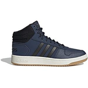Adidas - Hoops 2.0 - GZ7939 - Kleur: Marineblauw - Maat: 45 1/3 EU
