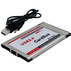 Celabie - PCMCIA Naar USB 2.0 - Kaartadapter - Dubbele 2-Poorts - 480M