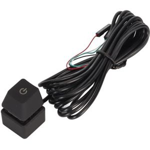 PC aan/uit knop Desktop pc computerbehuizing Aan/uit schakelaar, Desktopcomputerbehuizing Moederbordschakelaar Aan/uit aan/uit knop Mechanische Sleutel Verlicht Plug and play