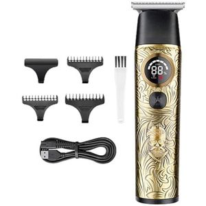 Tondeuses voor mannen, draadloze tondeuse 0mm Zero Gapped Carving Clipper Detailer Kapper Professionele Elektrische Afwerking Snijmachine