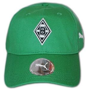 Puma Borussia M´ Gladbach Team Cap groen BMG Basecap pet pet verstelbaar, PUMA Groen / PUMA Black, Eén maat