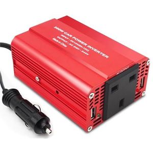 300W DC 12V Naar AC 110V 220V 3.1A Dual USB Auto Adapter Converter Autolader Gemodificeerde Sinus Auto Omvormer Omvormer Converter (Size : 12V 220V 50HZ EU)