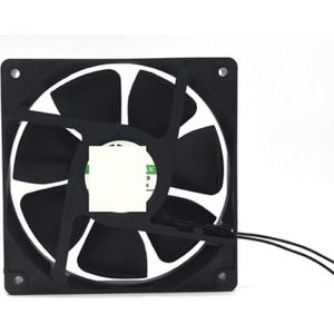 120 mm EC-ventilatormotor axiaal * 25 AC 110V 115V 220V 230V 2600 RPM 100,2 CFM Sterke luchtstroom Energiebesparing