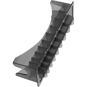 10 Grid Professionele elektrische tondeuse Limit Comb Organizer, Guide Comb Storage Case voor alle full-size tondeuses en tondeuses