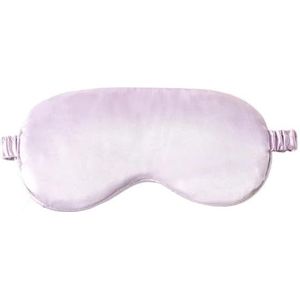 Slaapmasker met ruches van zijde voor de ogen, zachte oogbedekking, kleurrijke verduisteringspatches voor droomogen voor vrouwen en mannen, voor een betere nachtrust, slaapmasker (paars-B)