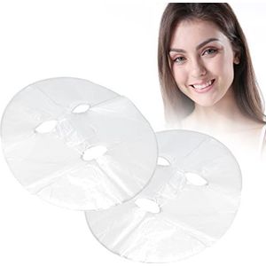 100st DIY Gezichtsmasker Conserverende Film Wegwerp Gezichtspapier Vel Gezichtsmasker Voorkomen Verdamping Vochtretentie Natuurlijke Spa Huidverzorging Watervergrendeling Gezichtsmasker Verpakt Papier