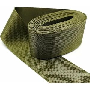 Nylon banden, katoen banden 2 Yards 32mm Band Nylon Webbing Rugzak Band Naai Tas Riem Accessoires Webbing Band(Green)