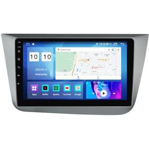 Android 12.0 Car Stereo 9 ""Touch Screen auto audio speler bluetooth stuurwielbediening Voor Seat Altea 2004-2015 auto speler Ondersteunt CarAutoPlay PIP GPS Navigatie Backup Camera (Size : 8Core WIF