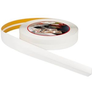 ProfiPVC - Zachte Plint - Zelfklevend - Wit - 18x18mm - 10 Meter