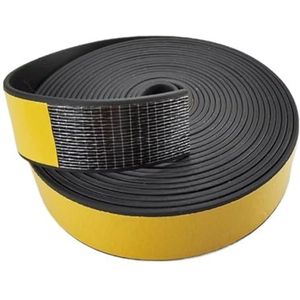 Gummetje. Zelfgeplakte plakband 10 meter rubberen zwarte schuim sterke enkelzijdige kleefband geluiddichte antibotsingsafdichting(3mm x 30mm x 10m)