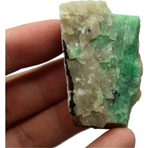 Mineralen natuurlijke groene stenen smaragd mineraal steen edelsteen stenen en kristallen kwarts kristallen kristallen stenen dec, Eén maat