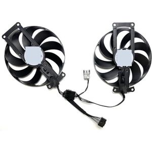 Vervangende ventilator voor ASUS GeForce RTX3050 3060 3060ti LHR DUAL MINI OC V2 grafische kaart T129215SU PLA09215S12H(Green)