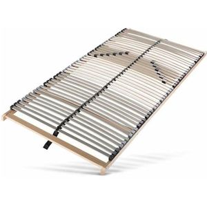 Sleepneo Lattenbodem 80 x 200, 42 latten, ergonomische 7 zones lattenbodem van beukenhout, lattenbodem 80 x 200 cm zelfmontage, hoog draagvermogen tot 150 kg, lattenbodem stijf