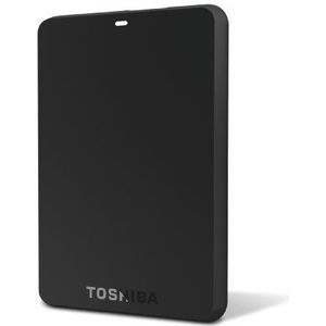 Toshiba Canvio 750 GB USB 3.0 Basics draagbare harde schijf - HDTB107XK3AA (zwart)