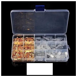 270/180/150 120PCS Geïsoleerde Male Vrouwelijke Draadconnector 2.8 4, 6.3mm Elektrische Draad Crimp Terminals Spade Connectors Geassorteerd(270pcs G)