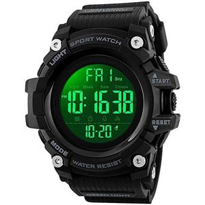 Gosasa Grote Wijzerplaat Digitale Horloge S Shock Mannen Militaire Leger Horloge Waterbestendig LED Sport Horloges Geel