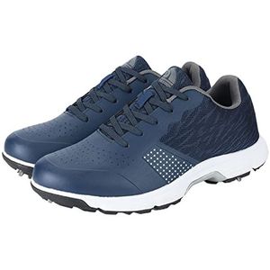 Golfschoenen Met Spiked Voor Heren Brede Montage Mesh Ademende Grote Maat,Blauw,44.5 EU