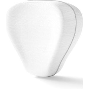 BACK BODYGUARD Overtrek voor zijslaapkussen, beenkussen, kniekussen (alleen overtrek (wit))