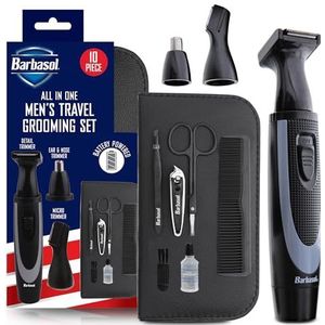 XTREME DIGITAL LIFESTYLE ACCESSORIES Barbasol 10-delige reisverzorgingsset voor heren