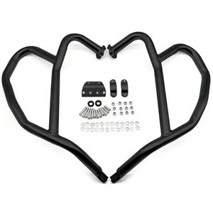 bagagedrager Voor NC750X Voor NC 750X Voor NC750 X DCT 2021-2024 Roestvrijstalen Bovenste Crashbar Motorbescherming Bumperframebeschermer Motorfiets bagagedrager(Zwart)