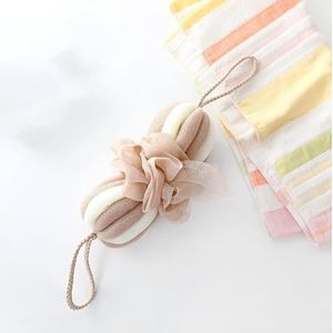 Bad Bom Bad Bad Bad Bal Bad Bloem rub Terug schuimende toiletartikelen