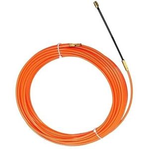 DQZRTUECA Kabeltrekveer for nylon kabelgoten, oranje 4 mm(20meter)