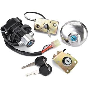 Voor Suzuki GZ125 1998 1999 2000 2001 2002 2003 GZ250 2000-2011 Brandstoftankdop Contactslot Stoelvergrendeling Sleutel Motorfiets Contactslot