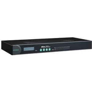 MOXA NPort 5610-16 - 16 Poorten RS-232 Rek zet Seriële Apparaatserver op