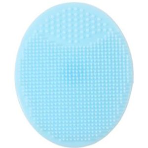 Silicone Massage Cleansing Brush, Universal Face Wash Brush, Multifunctional Face Scrubber For Deep Cleaning Skin Care (Color : Blue)