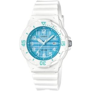 Casio Dames analoog digitaal automatisch horloge met armband S7268461, blauw, Riemen.