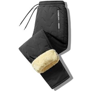 DLLDLGG - Fleece Gevoerde Leggings - Zwart - Winterwarme Trainingsbroeken