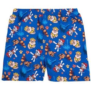 Paw Patrol zwemshorts voor jongens, kinderzwembroek, boardshorts, zwemkleding, broek, blauw, blauw, 98-104