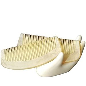 DieffematicSZ kam Portable Croissant Bag Comb Croissant Massage Small Comb Straight Hair Croissant Comb