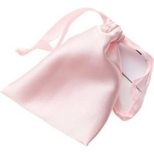 Zijde slaapmasker, Zijden slaapmaskers for de ogen, natuurlijk 19 Moerbei zijden slaapmasker for de ogen(Only Pink Bag)