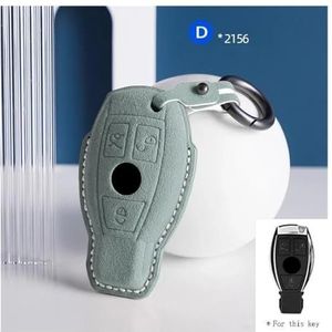 Sleutelbehuizing Voor A B C E Klasse GLS GLA GLK GLC CLS CLA Autosleutel Case Shell Sleutelhanger Voor AMG W204 W205 W212 W463 Autosleutelhoesje(1 UK)