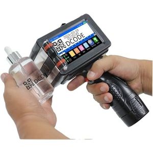 1760PLUS 12,7/25,4MM draagbare handheld inkjetprinter met snel drogende inkt Tekst QR-barcode batchnummer logo-etikettenprinter(12.7mm with 2 ink)