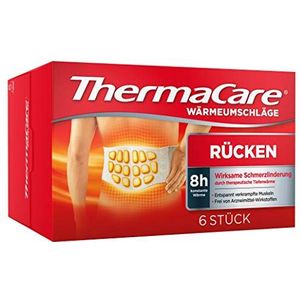 Thermacare Rückenumschläge S-XL Wirksame Schmerzlinde 6 St.