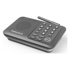 Draadloze intercoms, Intercoms, draadloos intercomsysteem for thuis, intercomsysteem for lange afstanden for kantoor, tweerichtingskamer naar kamer draadloos(Black -1 stations)
