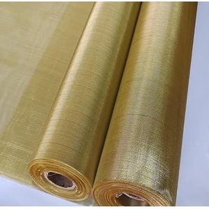 Fijn geweven koperen gaas, Koperen messing draadgaas Koperen scherm Geweven gaasscherm(200mesh 1x1m)