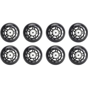 8 stuks PU reservewielen voor inline skates 82A inline skate wielen met ABEC-7 lagers Outdoor Sports Equipment,64mm