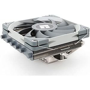 Thermalright AXP120-X67 Low-profile CPU-luchtkoeler met recht 120 mm TL-C12015-PWM-ventilator, 4 heatpipes, 67 mm hoogte, voor AMD AM4/Intel LGA 1700/1150/1151/1155/1155/1156/1200