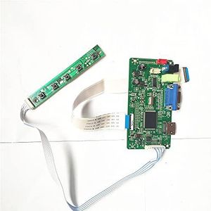 Fit HN116WX1-102 HN116WX1-201 LCD 1366 * 768 EDP 30-pins HDMI-compatibel+VGA WLED laptop PC 11.6 inch monitor controller drive board (B140HAN03.6)