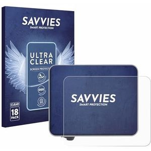 Savvies 18 Stuks Schermbeschermer voor Bambu Lab A1 3D Printer Screen Protector Ultra Transparant