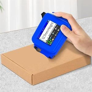 Mini-inkjetprinter Snel drogende afdrukhoogte 2-12,7 mm Full-touchscreen HD-afdrukken QR-code